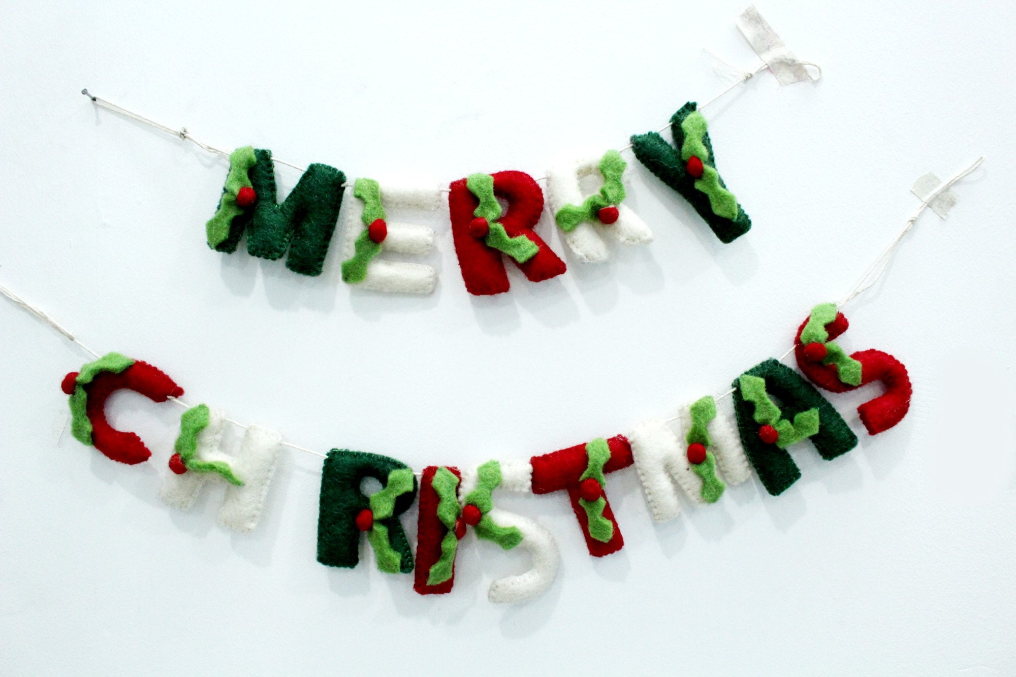 Merry Christmas Garland 
