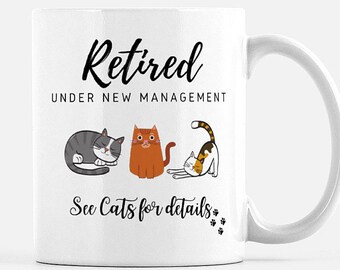 Cat retirement gift | Etsy