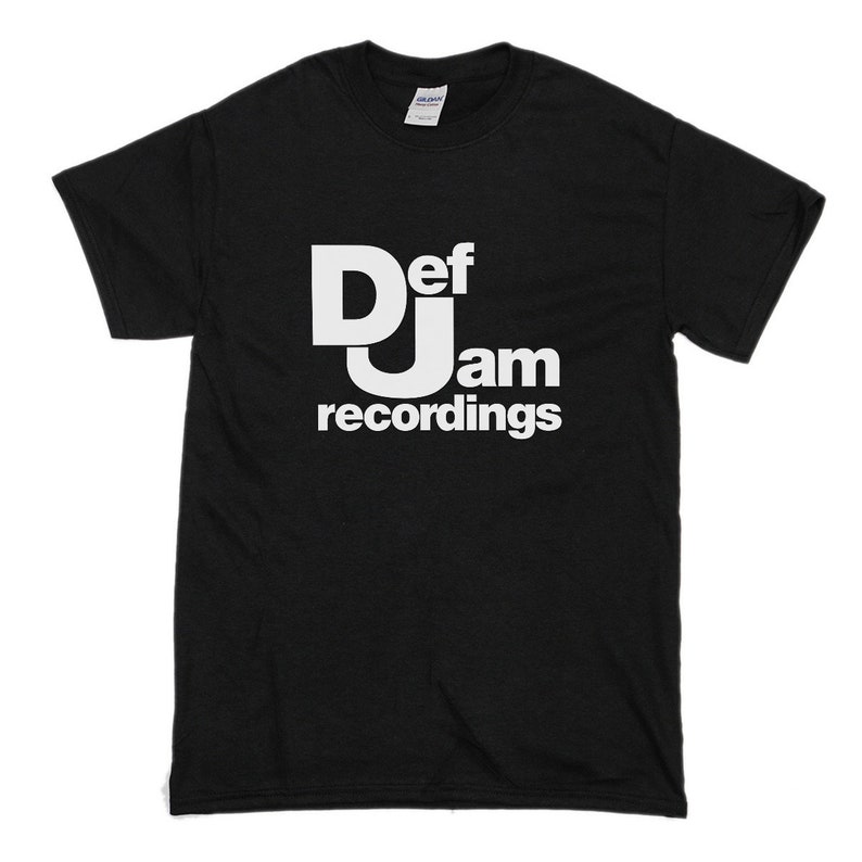 DEF JAM Tshirt Men's Hip Hop Tee Top Tshirt 80s Etsy
