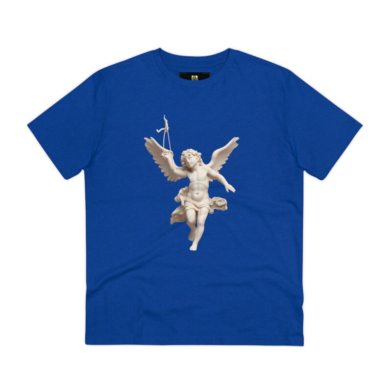 Organic Cotton t-shirt Marble Winged Cupid