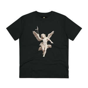 Organic Cotton t-shirt Marble Winged Cupid