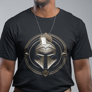 Spartan Warrior Helmet T-Shirt: Ancient Greek Design