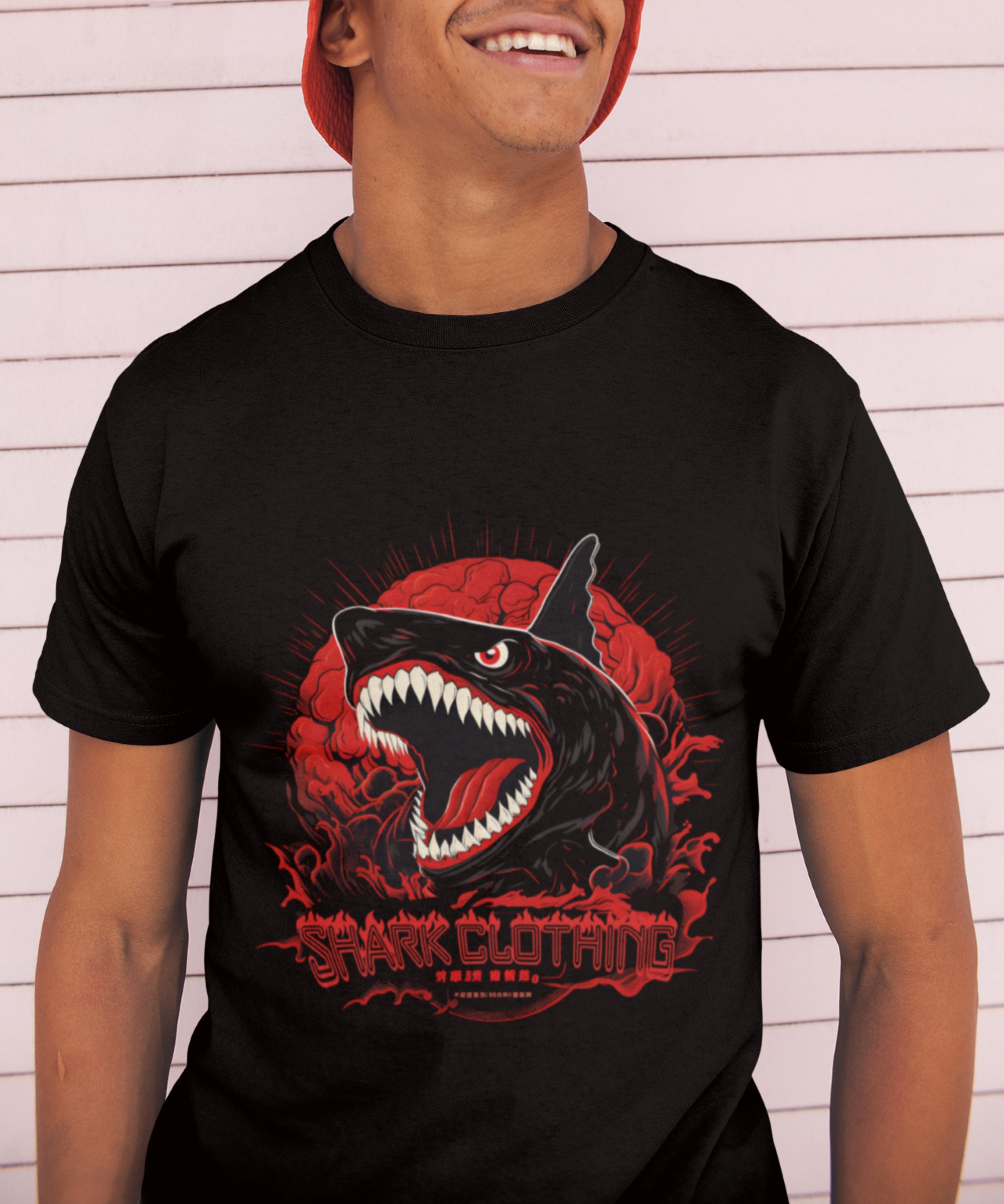 Shark W/ Braces Funny Razor Sharp Teeth Fish T-Shirt Shark W/ Braces Funny Razor Sharp Teeth Fish T-Shirt