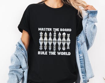 Chess Master T-Shirt: Strategy Board Game Tee