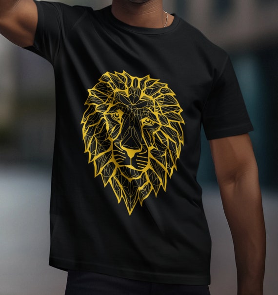Cool Trendy Lion Geometric African Animal Leo Cat Gift Shirt Cool Trendy Lion Geometric African Animal Leo Cat Gift Shirt
