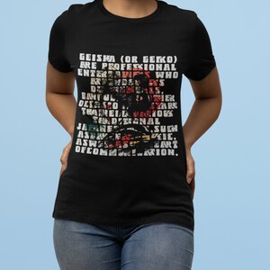 Geisha Girl T-Shirt: Japanese Arts, Culture Gift