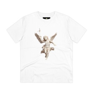 Organic Cotton t-shirt Marble Winged Cupid