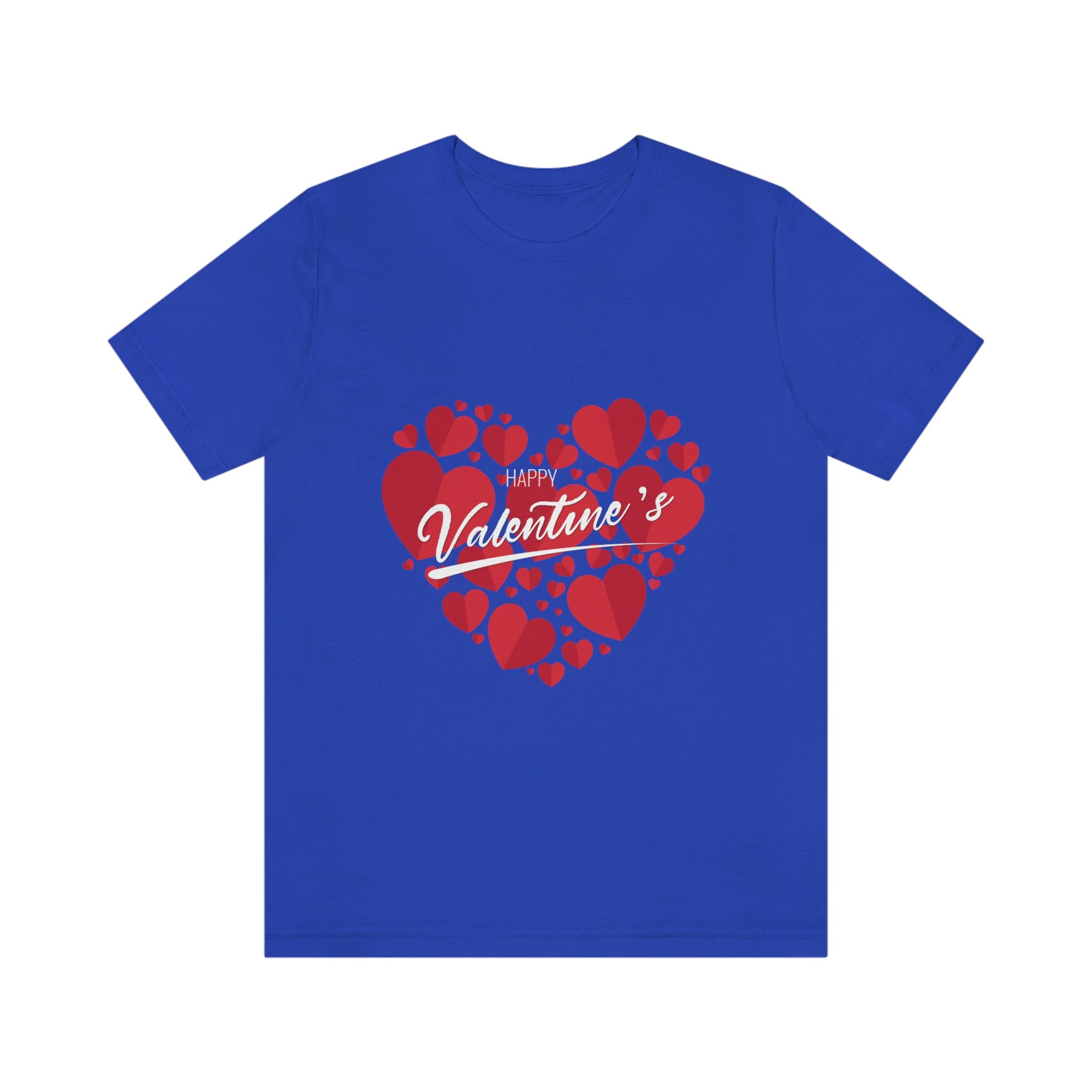 Valentine's Day Heart T-shirt: Unisex Jersey Tee - Etsy