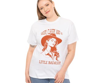 Cowgirl Slogan Tee, Western Tshirt, Rodeo Shirt, Cowboy Graphic Tee, Southern Style Top