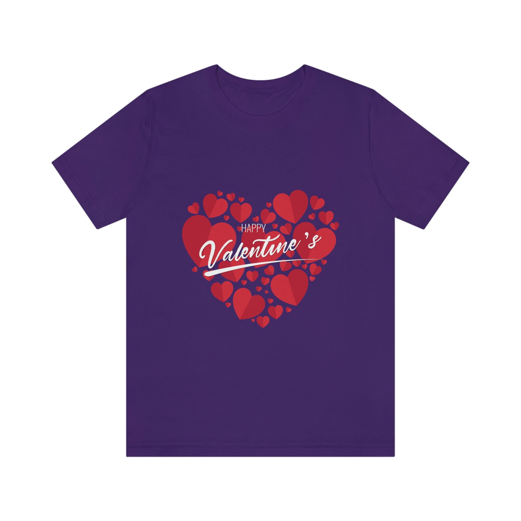 Valentine's Day Heart T-shirt: Unisex Jersey Tee - Etsy