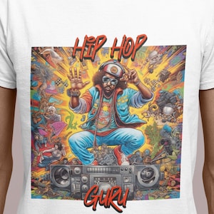 Hip Hop Guru T-Shirt: Sonic Revolution Graphic Tee