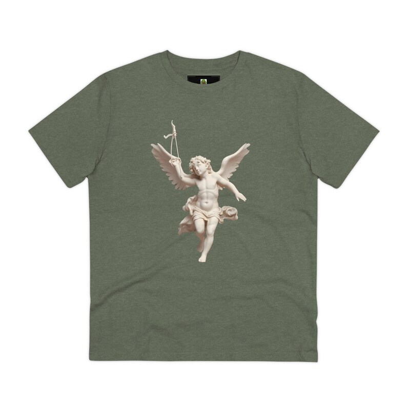 Organic Cotton t-shirt Marble Winged Cupid