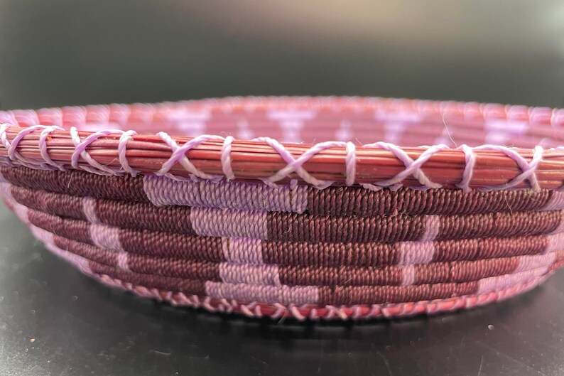 Pine Needle Basket Wrapped Design Etsy