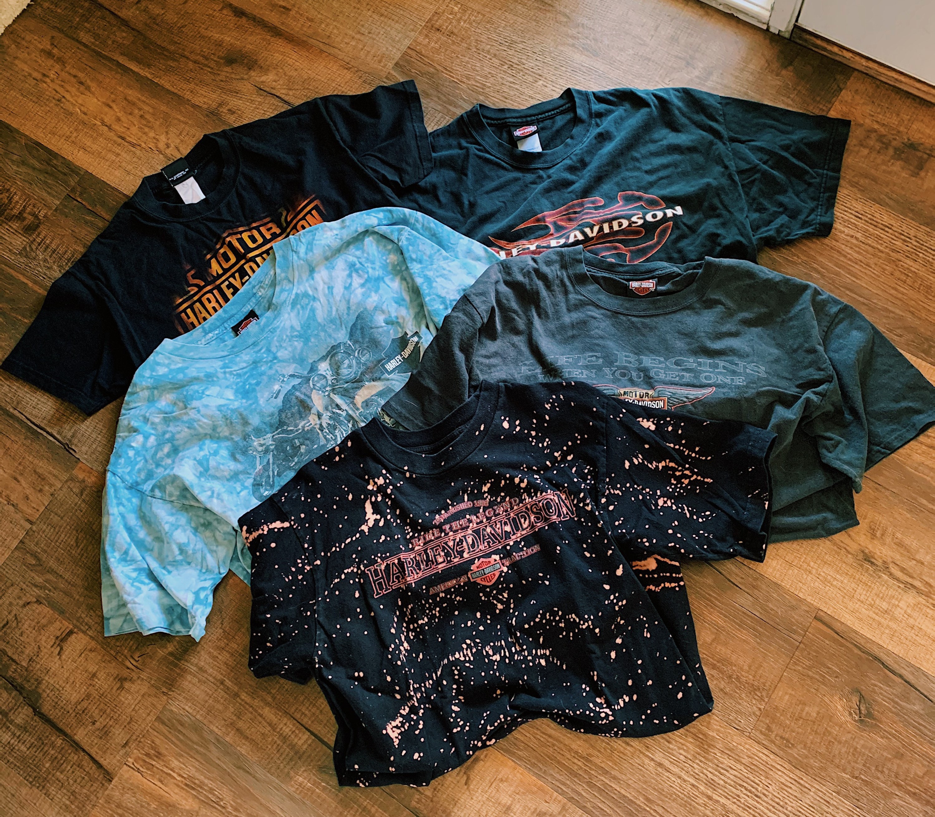 harley davidson oversized tee