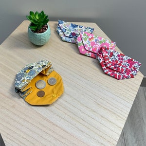 Monedero Liberty de algodón para mujer y niña.