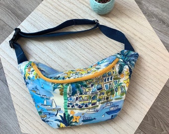 Child or adult fanny pack in Liberty Cape Vista, Liberty of London women's girl's bag