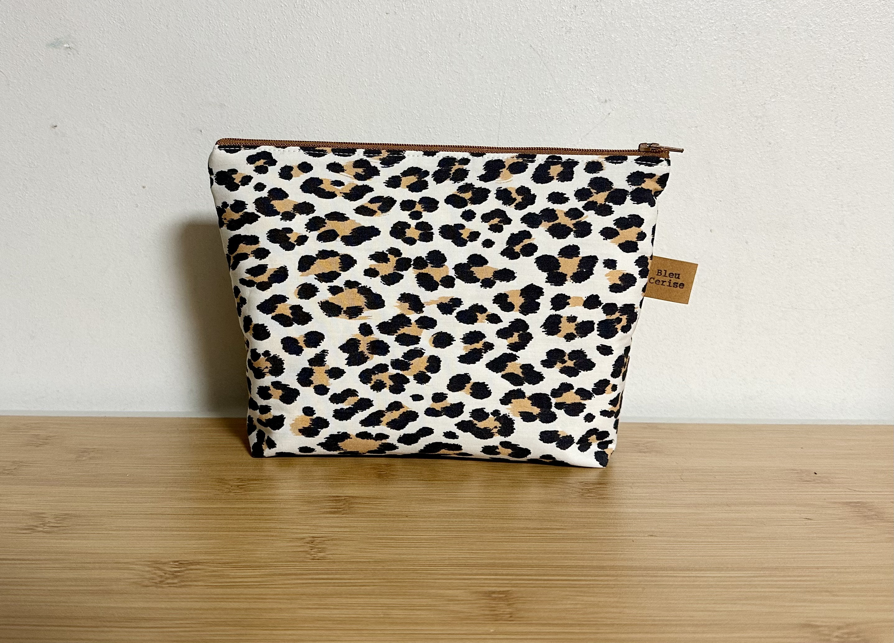 Toiletry Bag Makeup leopard Animal Pattern Fleece Lined. Gift Idea Etsy Ireland