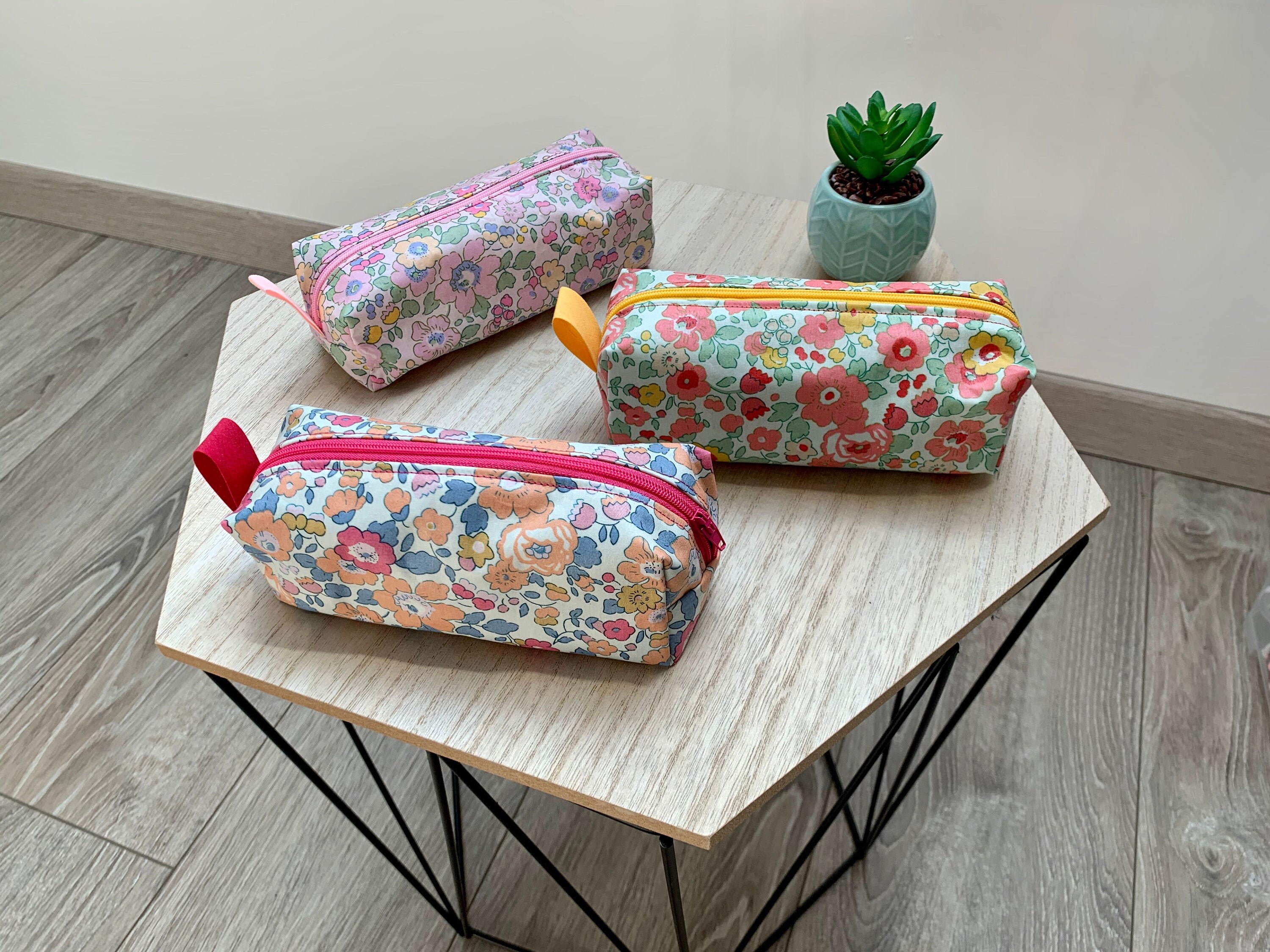 Trousse à Crayons ou Maquillage en Liberty Enduit Pour Femme Fille, Wiltshire, Betsy