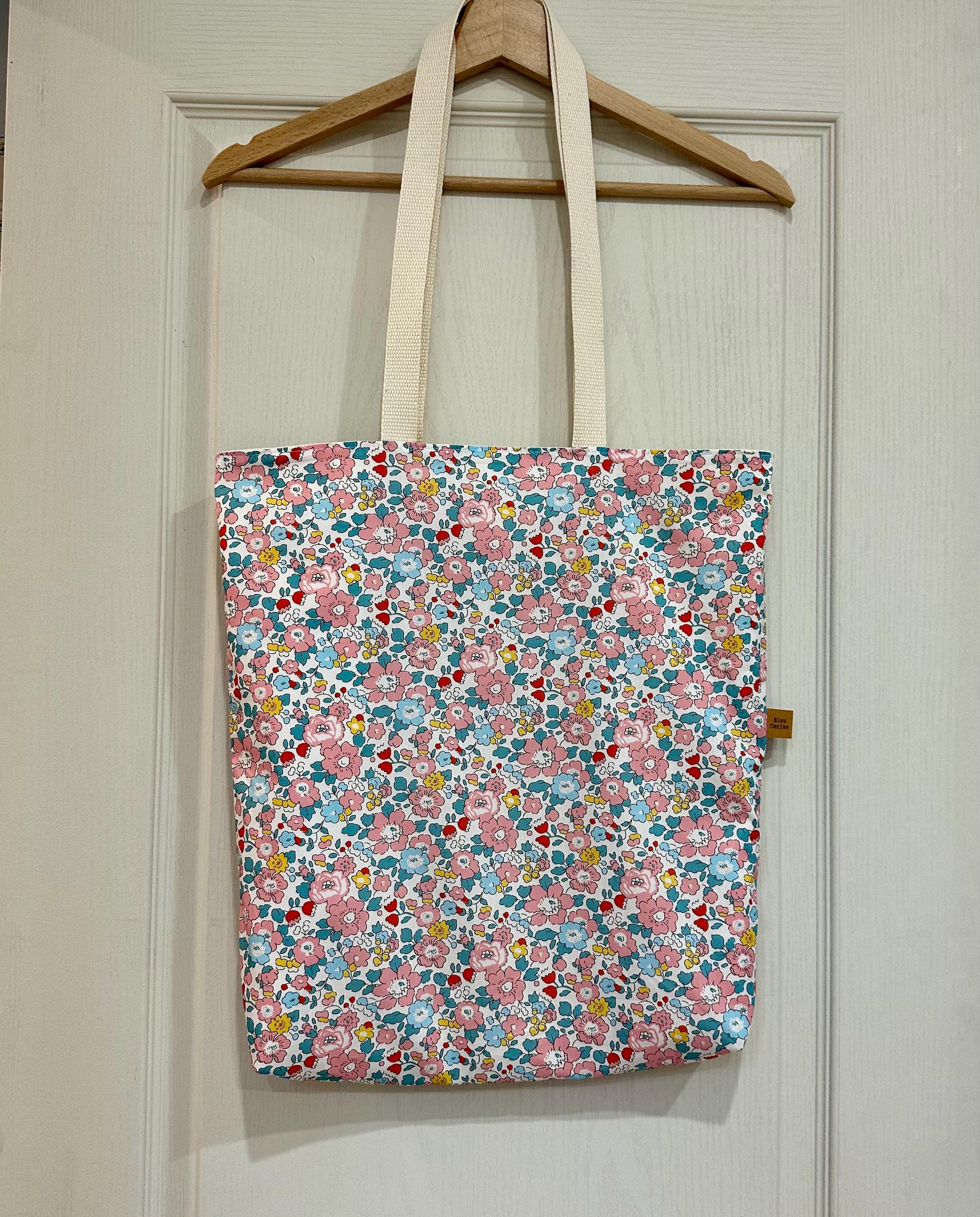 Liberty Cotton Tote Bag Shopping Bag Shopping Bag Sports Bag Reusable Bag Etc. Gift Idea Etsy