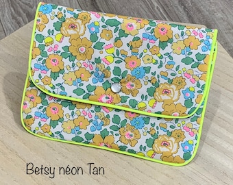 Pochette molletonnée en Liberty petit format, Liberty rare ou exclusif