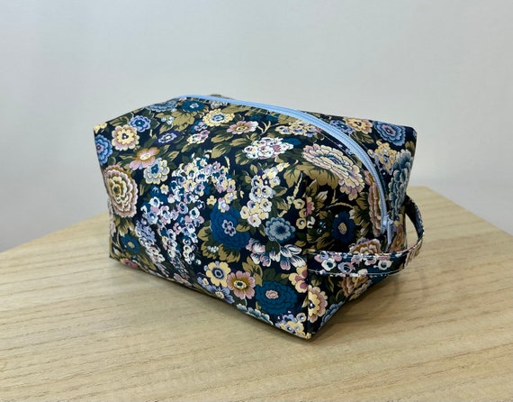 DUDU Pochette Porta Trucchi Make Up in Pelle Da Viaggio Da Borsa con