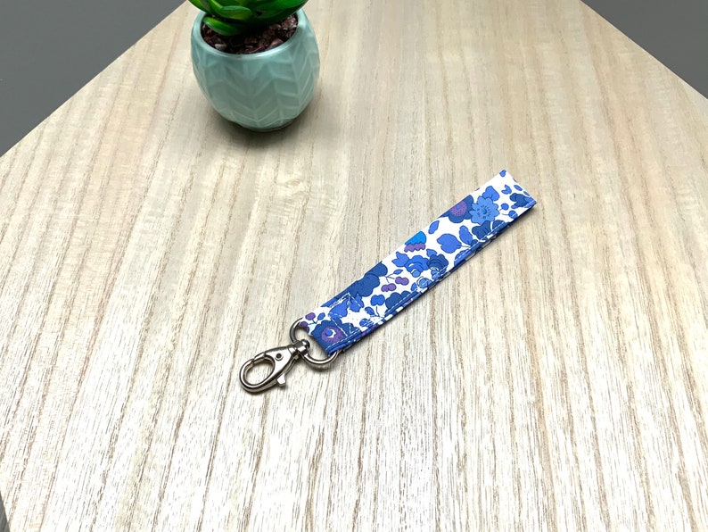 Liberty key ring Betsy bleu