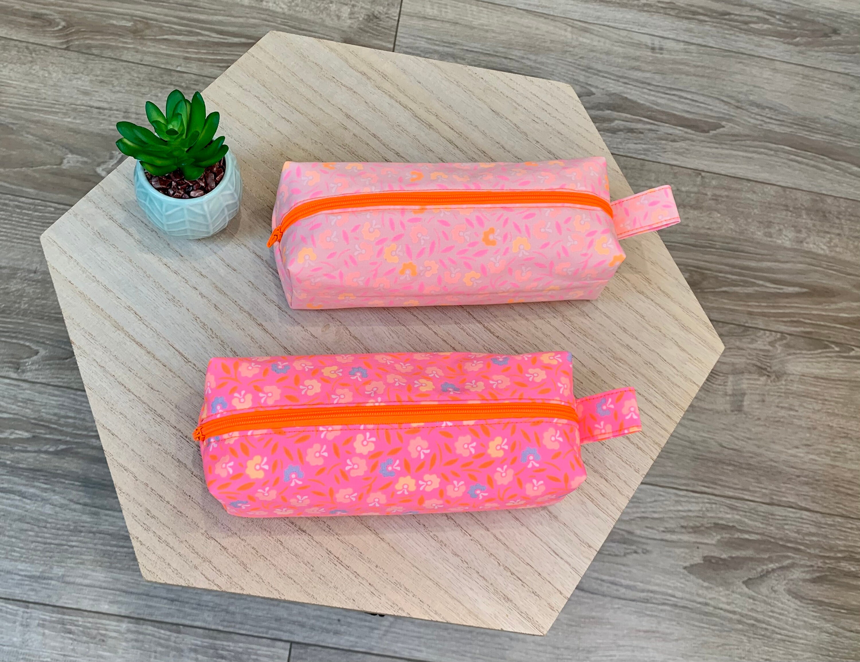 Trousse Molletonnée en Coton Petit Pan, Coloris Au Choix, Trousse à Maquillage ou Crayons