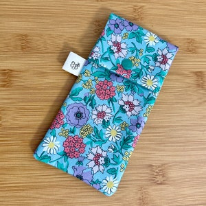 Bolso Liberty “Louisiana”, acolchado, forrado, cierre a presión. Bolsillo para blusa, funda para teléfono, estuche para bolígrafos, etc.