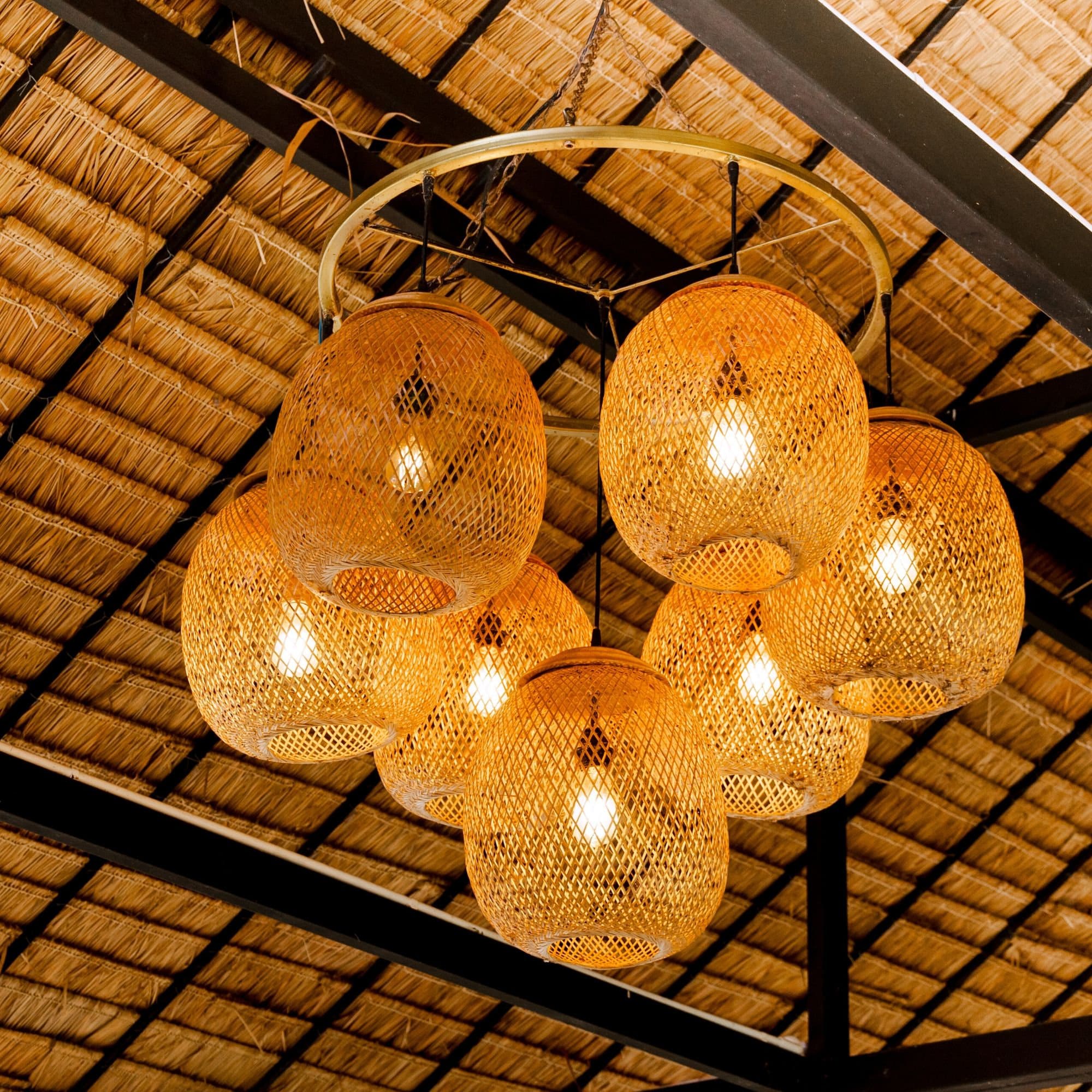 BAMBOO PENDANT LIGHT Pendant lighting Bamboo Pendant Lamp | Etsy