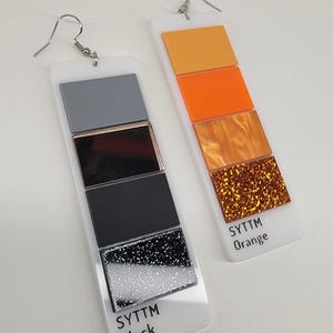 Paint Swatch Earrings afbeelding 18