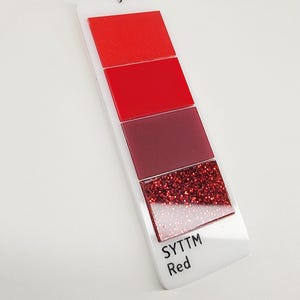 Paint Swatch Earrings afbeelding 5