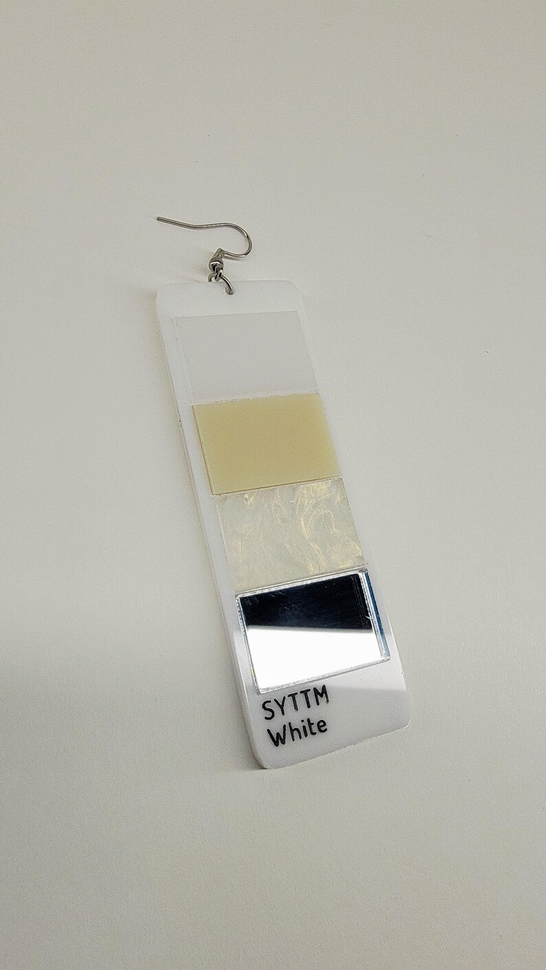 Paint Swatch Earrings afbeelding 12