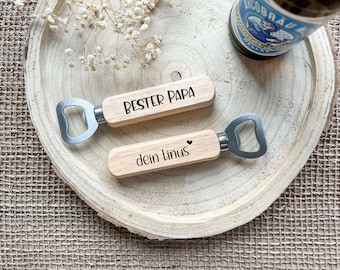 Personalized bottle opener, wooden beer opener, Best Dad, World's Best Dad, Father's Day gift, gift for grandpa, Father's Day gift