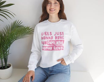 Feminist Sweatshirts for Women, Feminist Shirt, Human Rights Shirt, Empowered Women Sweatshirt, Women&#39;s Rights, Badass Women, Female