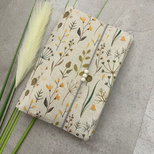 Wickeltasche Windeltasche Baby - Natur Blumen