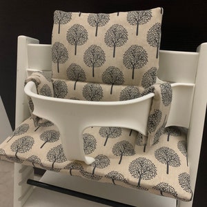 Tripp Trapp seat cushion cushion set for Stokke high chair - natural tree