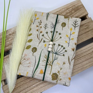 Mother's passport cover, protective mother's passport cover, mother's passport cover - flowers nature