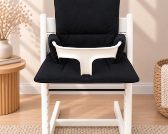 Tripp Trapp Kissenset für Stokke Hochstuhl - Uni schwarz Black