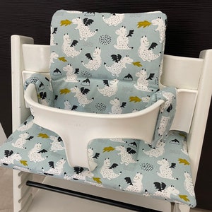 Tripp Trapp seat cushion cushion set for Stokke high chair - dragon
