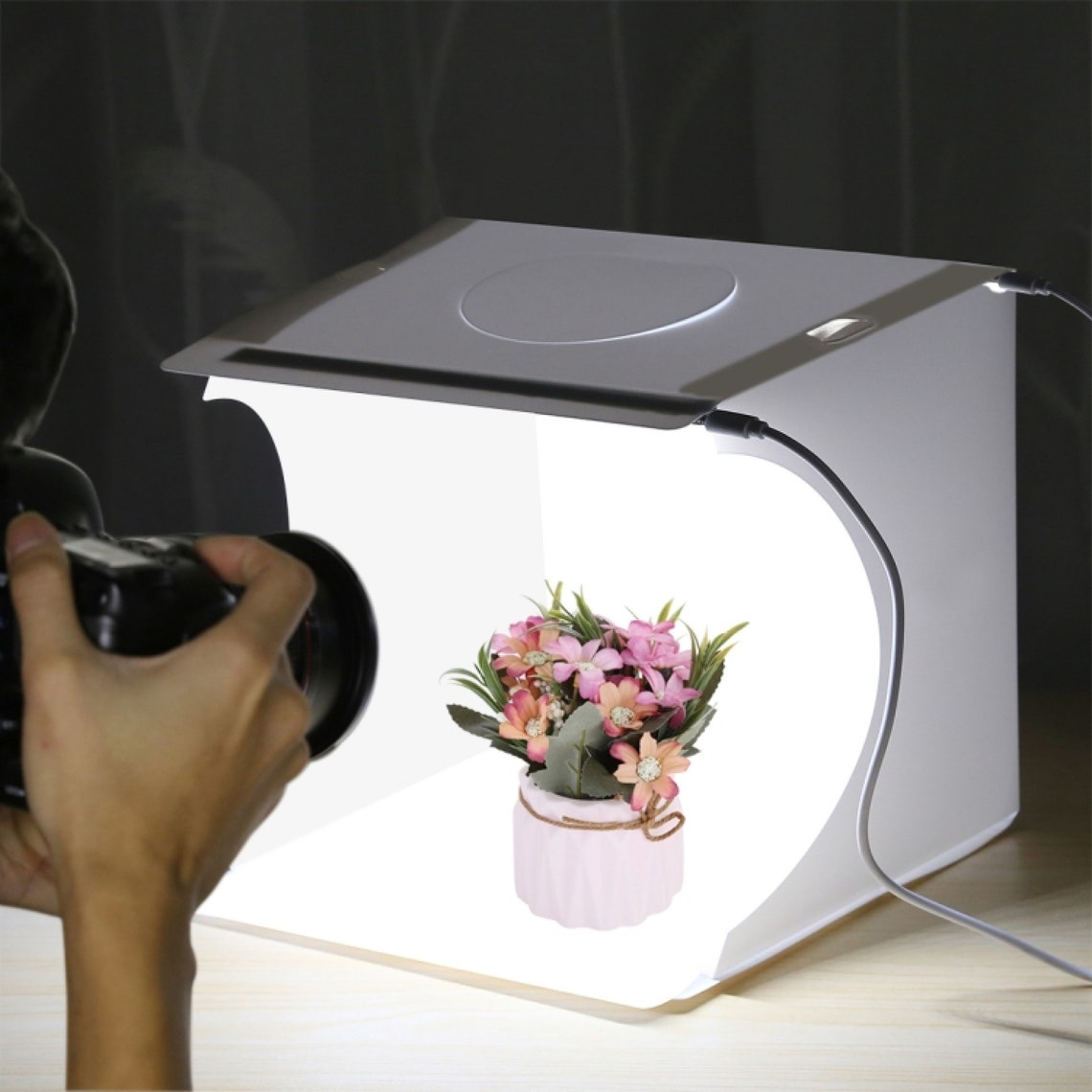 Mini Folding Photo Studio Box Portable LED Lightbox Fotografie Etsy