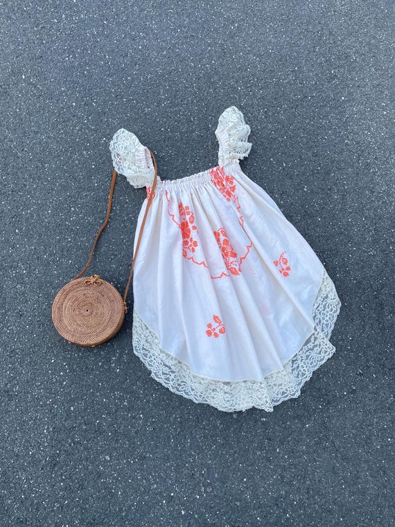 white and nude lace dress Cap Sleeve Lace Midi Dress In Ivory Nude main image 1