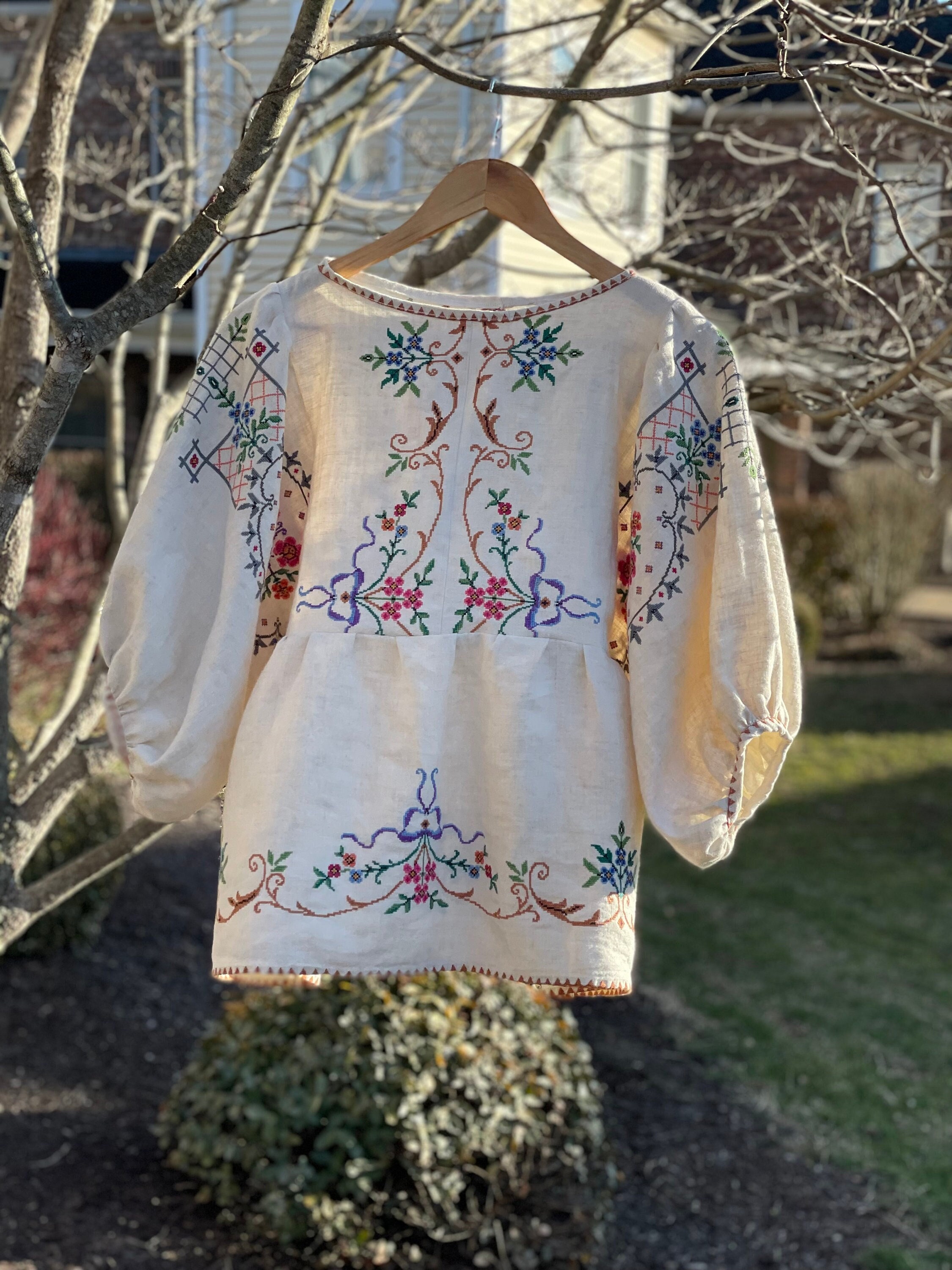 Linen Tunic Embroidered 