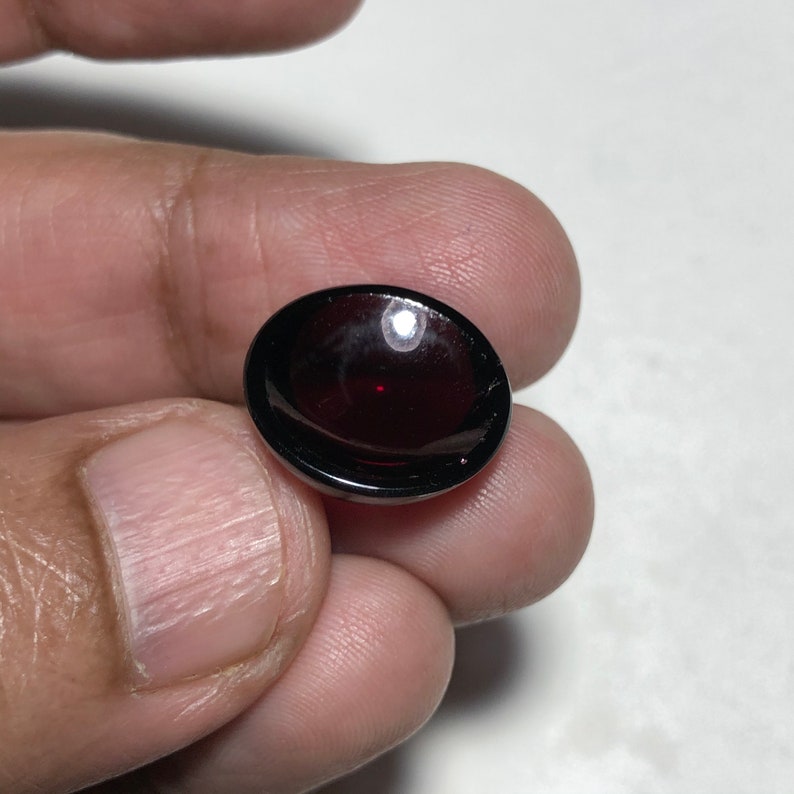 birthstone of January garnet 11.95 carats,15X15X6mm, red garnet for high quality jewelry natural garnet loose stone cabochon