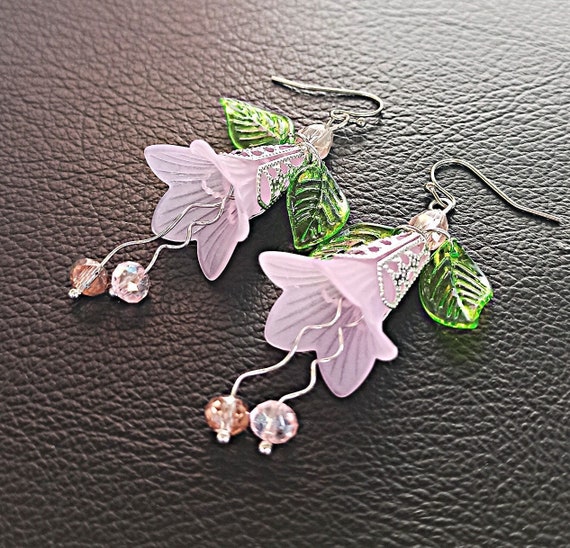 Fairy flower earrings sale
