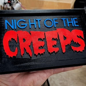 Fred Dekker&#39;s Night of the Creeps - Horror Sign