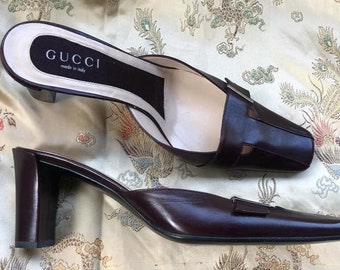 vintage gucci mules