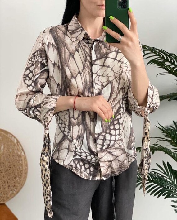 Just Cavalli Blouse US size M Roberto Cavalli Blou