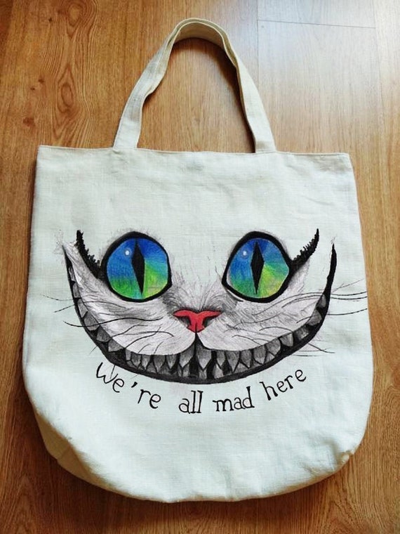 Eco Bag with Cat zero-waste shopper organic bag ha