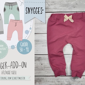 AddOn für Latzhose Kjell - Jogger-Erweiterung