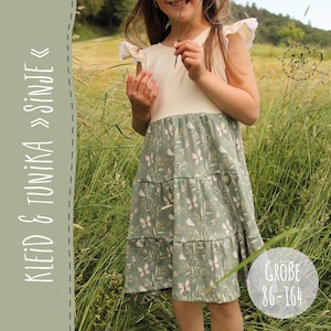 KLEID & TUNIKA &quot;SINJE&quot; - Schnittmuster und Nähanleitung